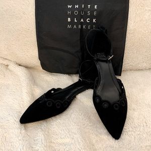 White House Black Market Black Flats